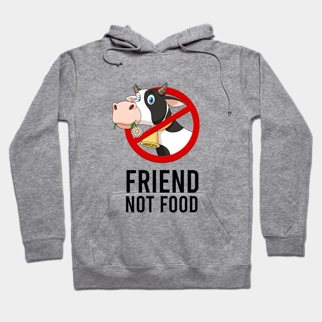 Friend not food Hoodie by cypryanus